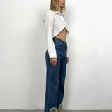 Soirée Beaded Hem Jeans