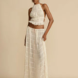 Sunveil Halter Maxi Set