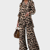 Luna | Chic Longline Blouse & Pants Set